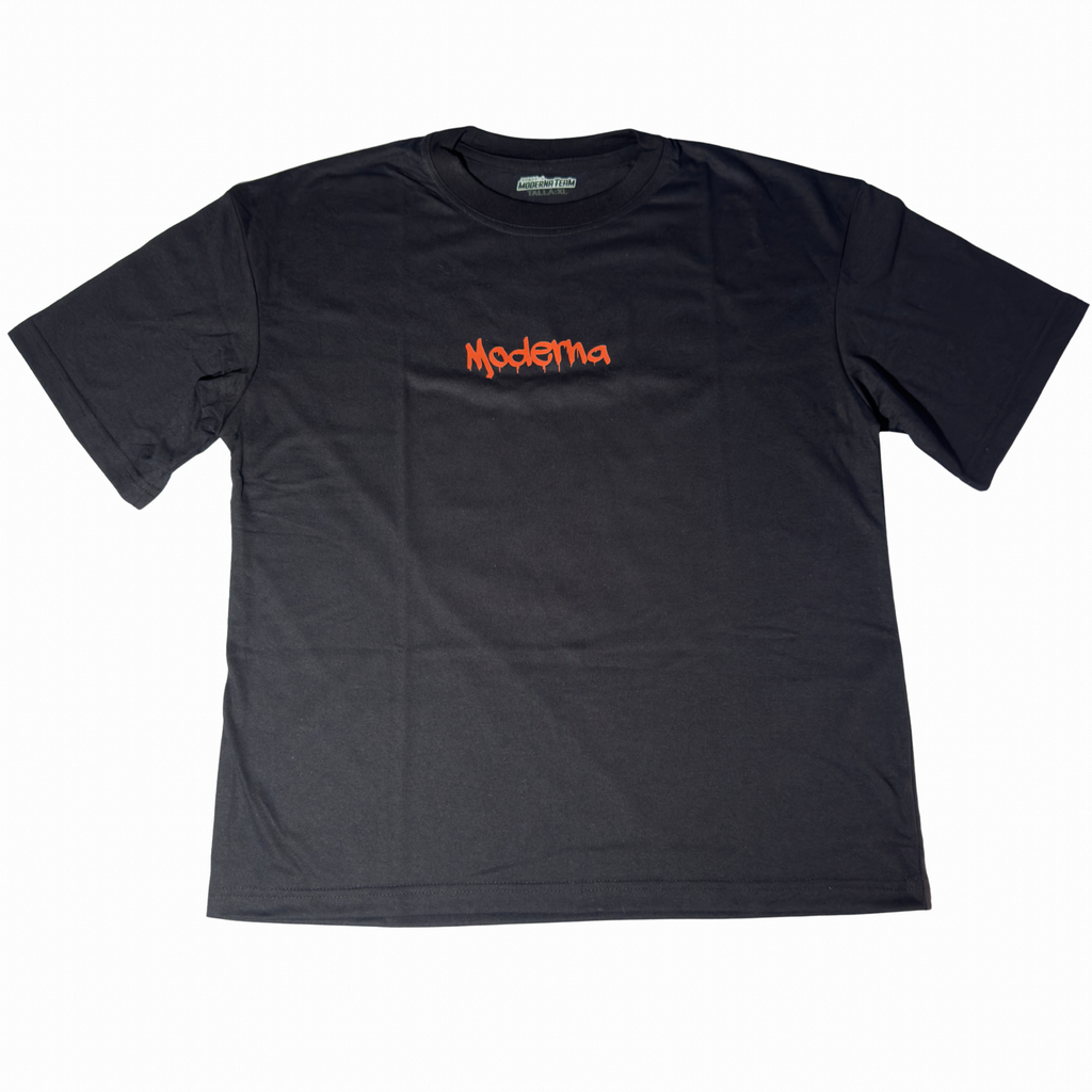 Playera oversize "Demetria" negra